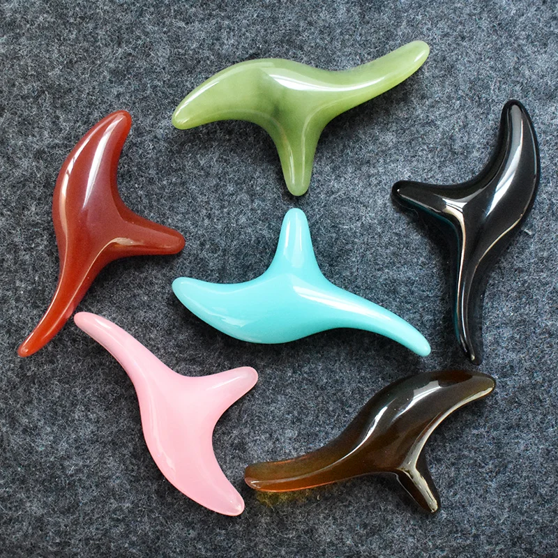 Полимерный воск треугольник птица массаж акупунктурный массажер для тела