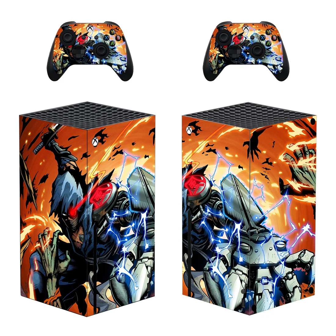 

Наклейка для консоли и 2 контроллера, стиль 1