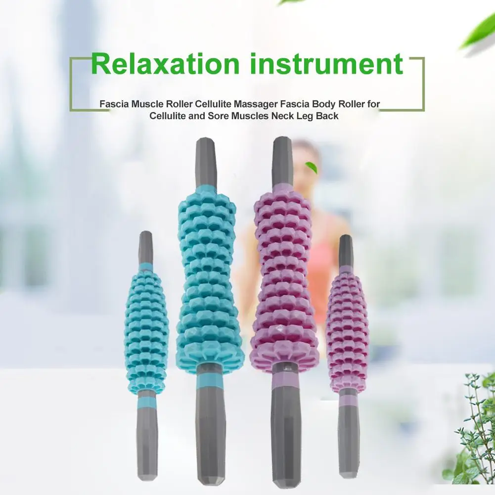 

Massage Stick Fascia Muscle Roller Cellulite Massager Fascia Body Roller For Cellulite And Sore Muscles Neck Leg Back