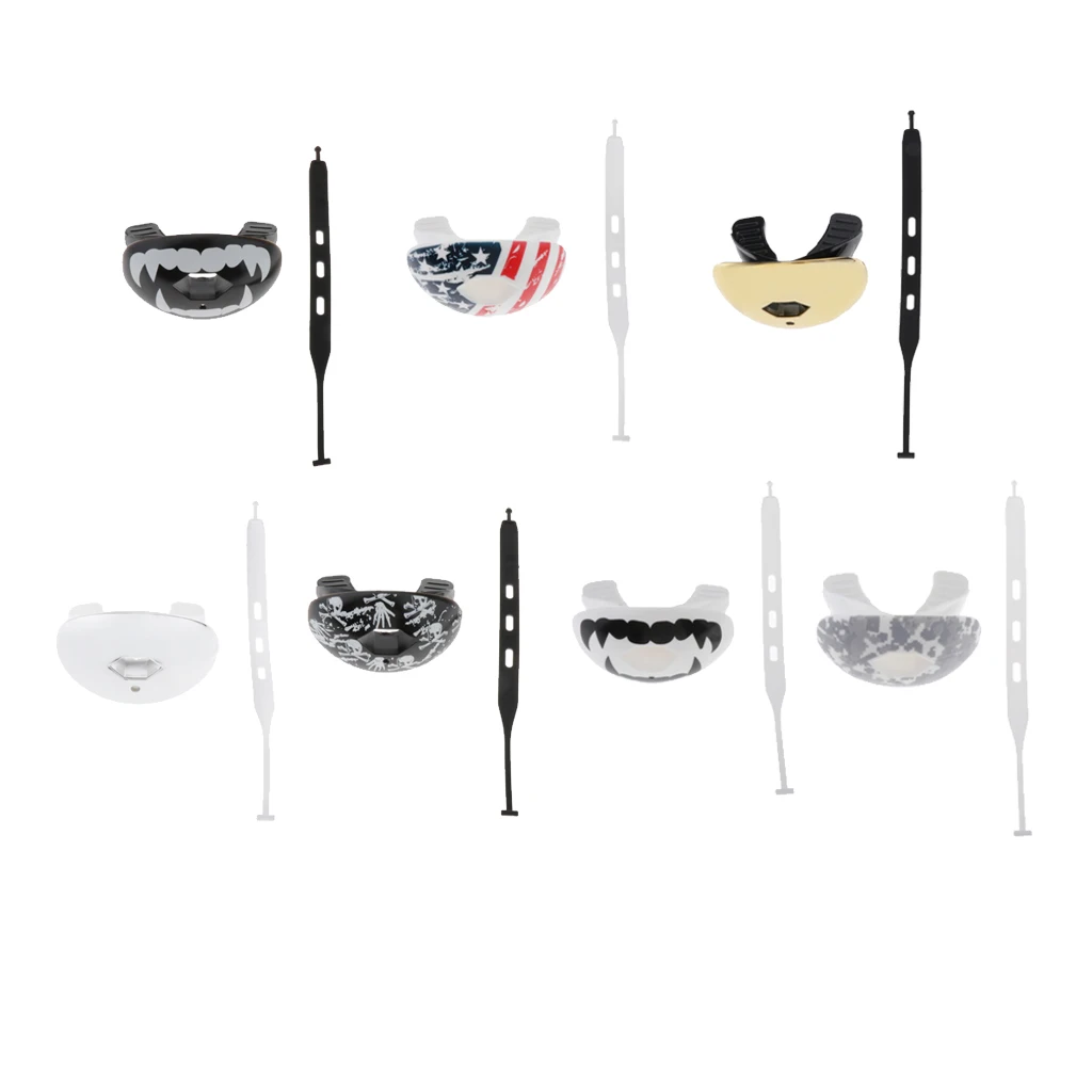 

Sports Mouthguard Adult Mouth LIP Teeth Protector Guard Shield Football Rugby Mouth Guard Protector