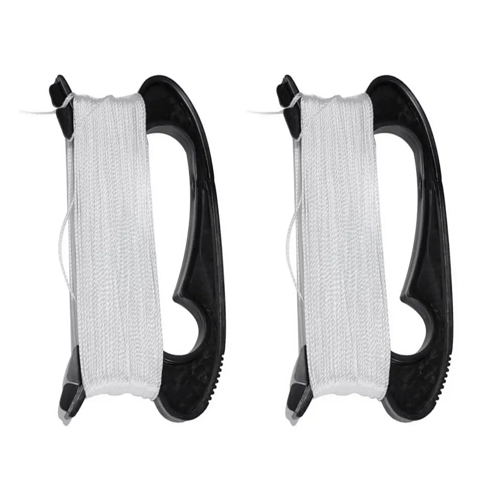 100 м D форма веревка летающего змея пластик + полиэстер белый цвет линия доска Змея