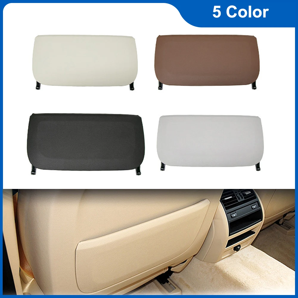 

2021 5 color Car Seat Back Panel Trim Cover Replacement Part For BMW F10 F18 F07 F01 F02 5GT 5/7 Series LHD RHD Car Accessories