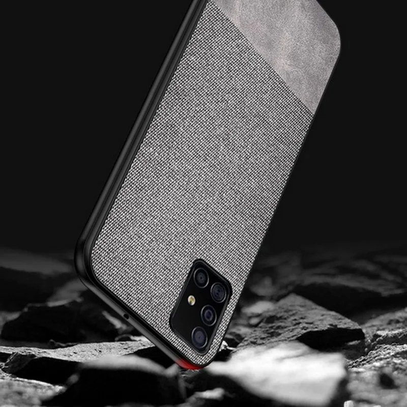 Тканевый чехол для Samsung Galaxy S10 S9 Plus A51 A71 A70 A50 S20 FE S21 Ultra Note 20 M51 A21S A52 A72 A12 | Мобильные