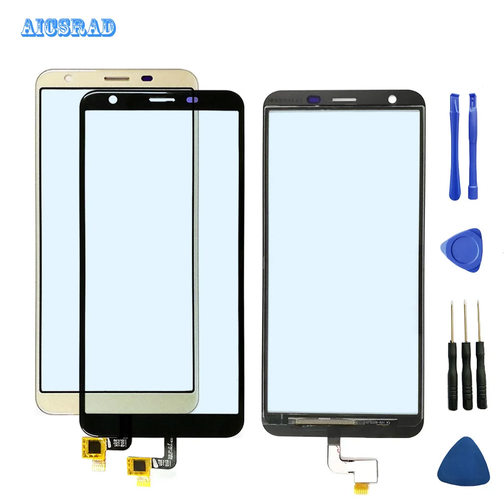 AICSRAD сенсорный экран панель для oukitel c11 pro Сенсорный дигитайзер Телефон Панель
