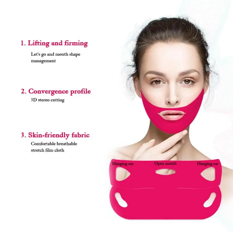 

Lifting Mask Double V Lifting Mask Firming Lug Mask Ear Mask For Lift Face Shape TSLM2