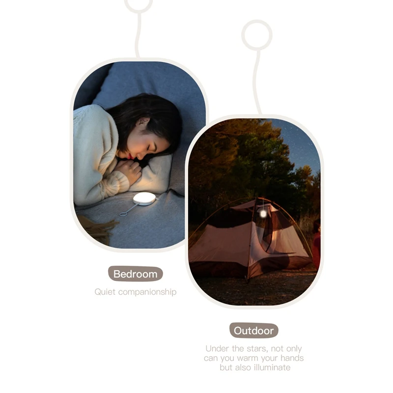 Перезаряжаемая грелка для рук 1800 мА/ч портативное зарядное устройство USB