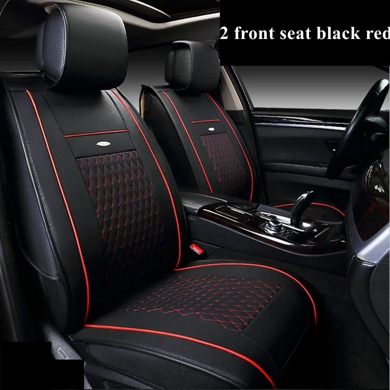 2frontseatblackred Dingdian чехол для автокресла для citroen ds4 ds5 c-crosser кактус c4 ds6 c2 c3 c5 c6 c4L Пикассо c4 aircross c-xr Триумф автостайлинг - Название цвета: 2frontseatblackred