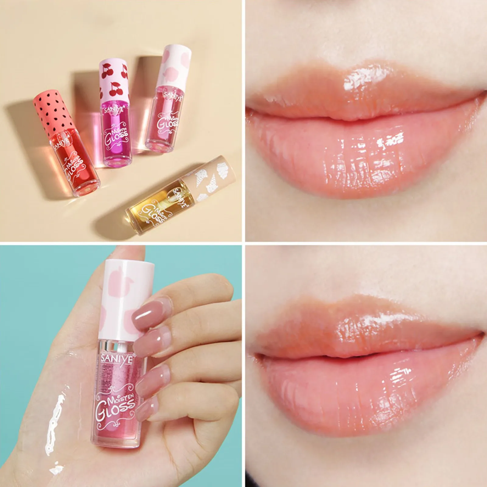 

Lipstick Lip Plumper ,Natural Lip Plumper And Lip Care Serum Lip Enhancer For Fuller 4ml lipstick tube Waterproof