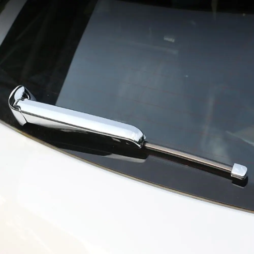 Для Audi Q3 F3 2019 2020 ABS Хромированная Автомобильная задняя крышка стекла отделка