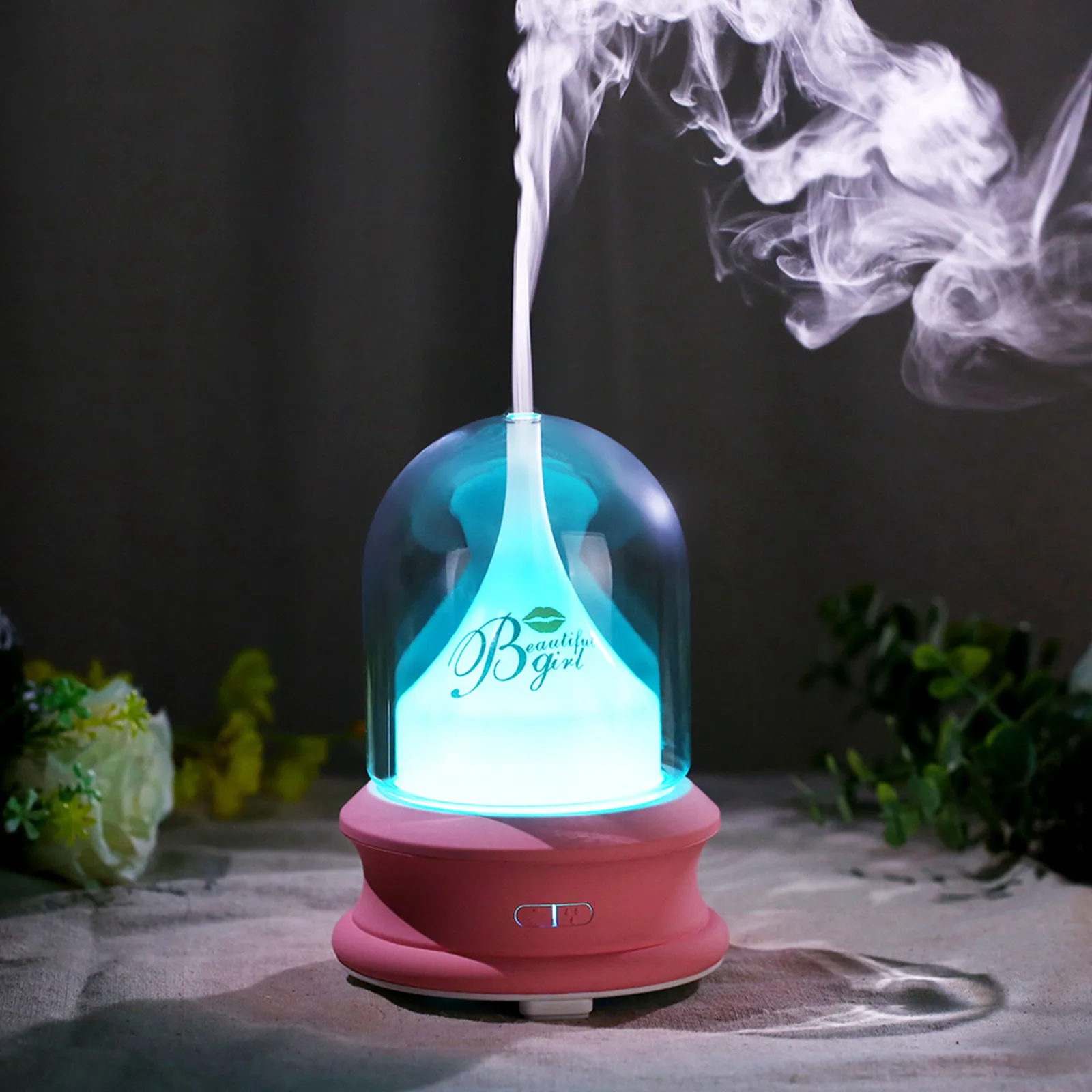 

Mini Portable Ultrasonic Air Humidifer Aroma Essential Oil Diffuser USB Mist Maker Aromatherapy Humidifiers with Colorful Light