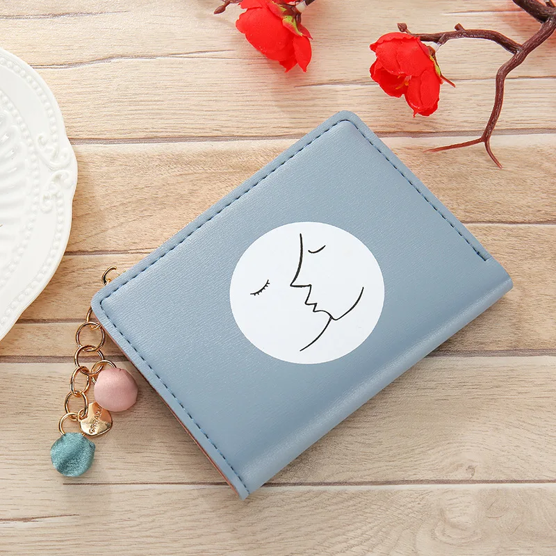Fashion Wallet Women Lady Short Simple Style Zipper Women's Small Money Bag Female Mini Coin Purses Cartera Mujer | Багаж и сумки