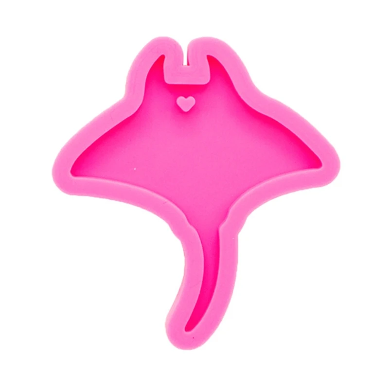 

DIY Stingray Shape Key Chain Pendant Casting Silicone Mould Crafts Decor Keychain Making Tools Crystal Epoxy Resin Mold W0YA