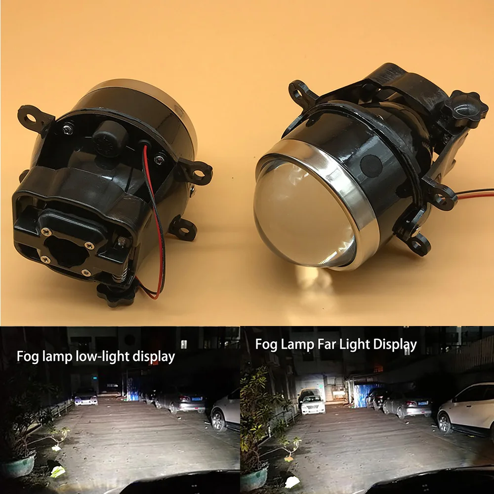 

2 шт. супер яркие линзы Противотуманные фары светодиодные 35 Вт 55 Вт для Renault Megane 2 Saloon LM 2003 2004 2005 2006 2007 2008 - 2015