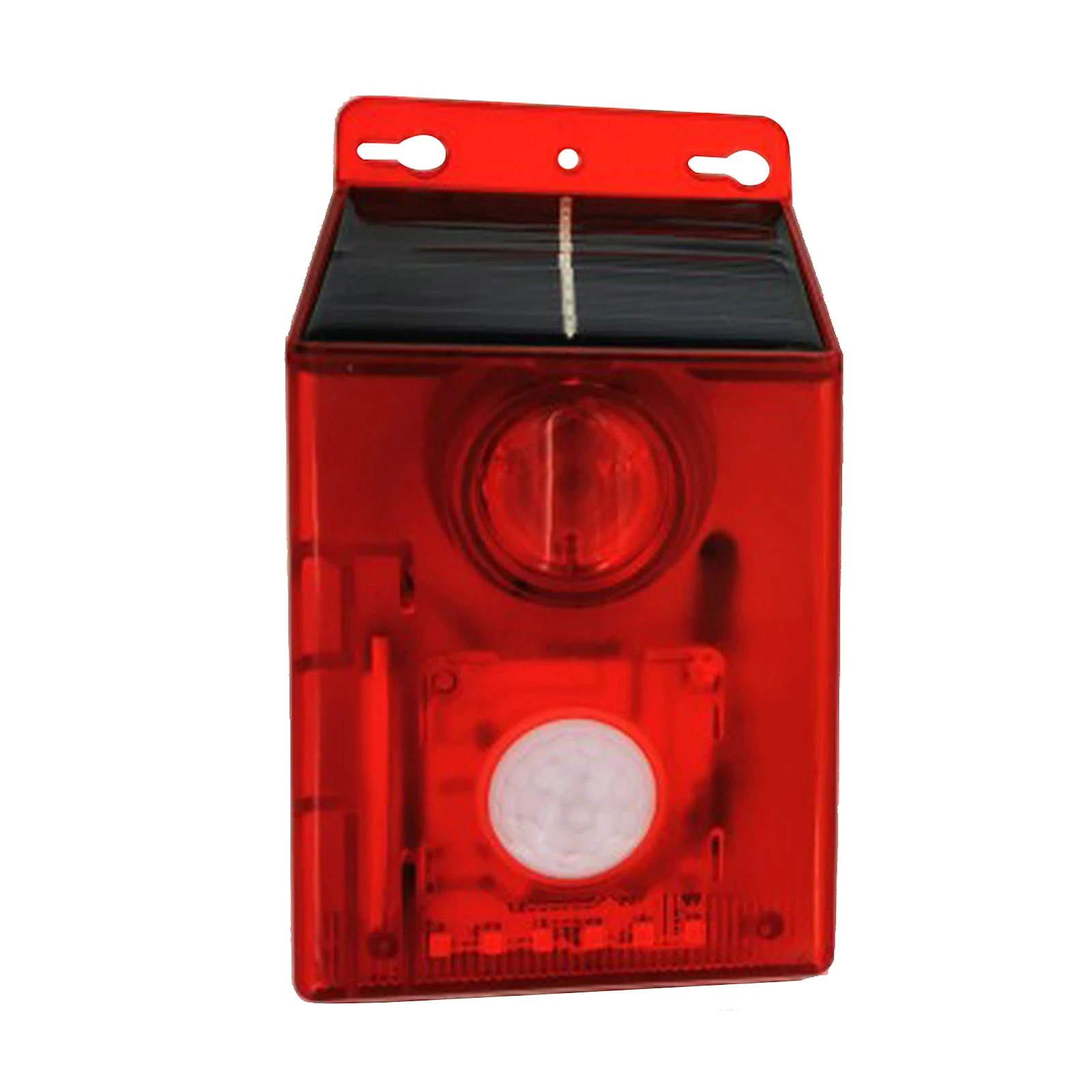 

Solar Sound Alarm Light Motion Sensor Warning Alert Lamp for Garden Farm Yard