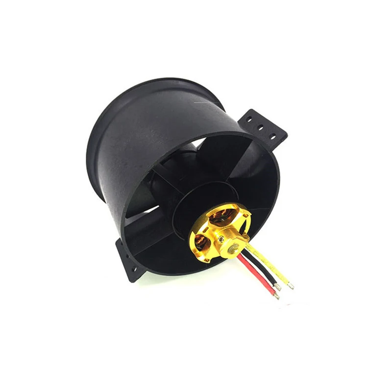 QX-MOTOR 90 мм 12 лезвий Ducted Fan EDF Unit с 6S 12S бесщеточным Мотором для FMSFreewing RC модели