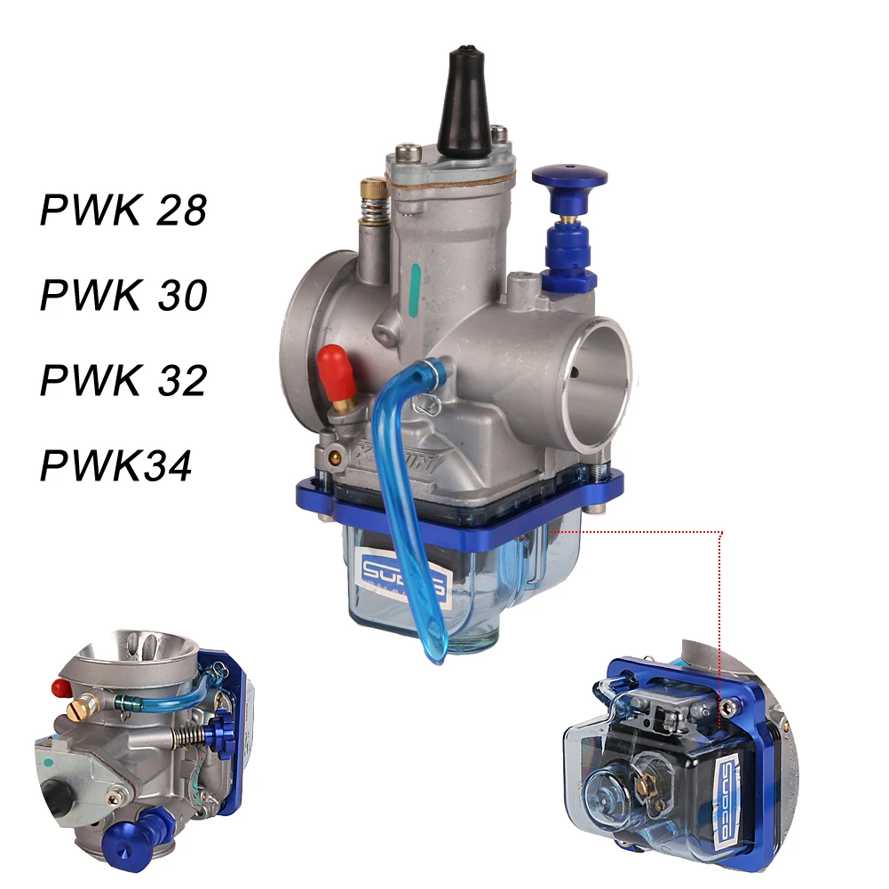 

Universal Carburetor PWK 28-34mm 2T 4T For Mikuni Keihin Carburador With Jet Carb For KTM Honda Yamaha EXC SXF XCW ATV Dirt Bike