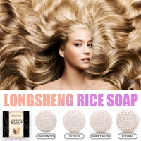 shampoo bar citrus handmade with longsheng rice water natural ingredients hair repair for straightening protein hair care health