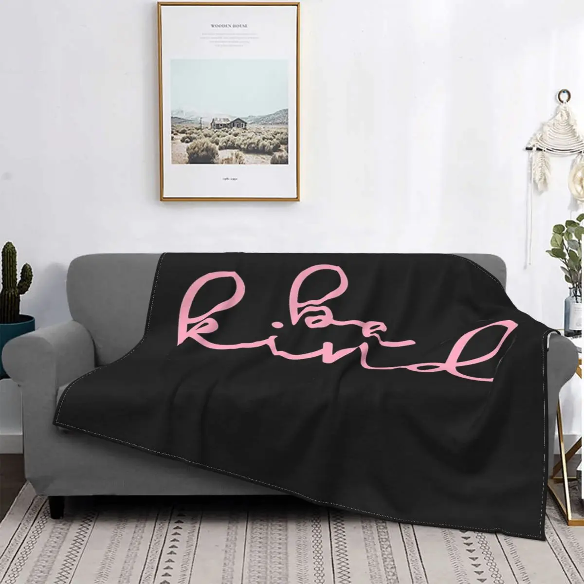 

Be Kind-colcha a cuadros para cama, manta con capucha, 3 unidades