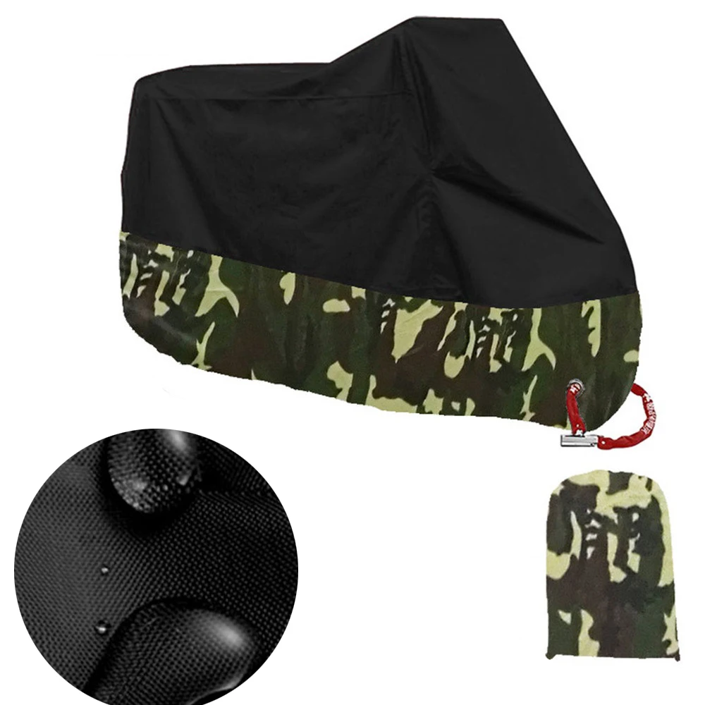 Чехол для мотоцикла универсальный уличный с защитой от УФ излучения