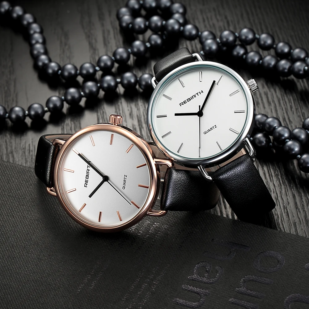 Часы наручные женские с кожаным ремешком роскошные брендовые модные