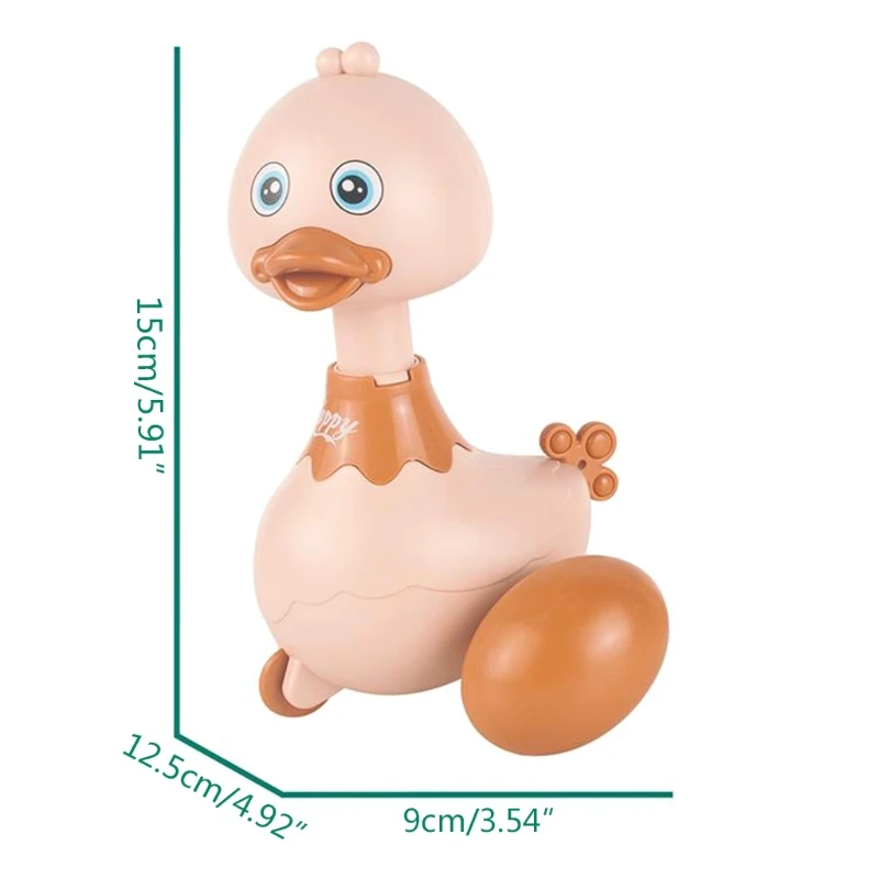 

Baby Duck Cars Toy For 1 Year Old Intelligent Children Toddler Playsets with Beantiful Misic(Color Random)