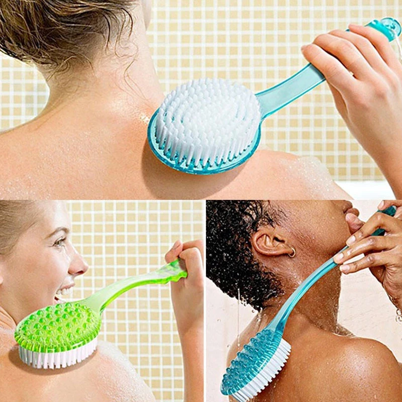 

Bath brush bath brush long-handled soft-bristled back scrubbing brush soft-bristled back scrubbing brush bathroom supplies