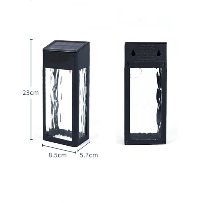 

Outdoor Waterproof LED Solar Wall Lamp Modern Style Garden Decoration Solar Courtyard Street Light