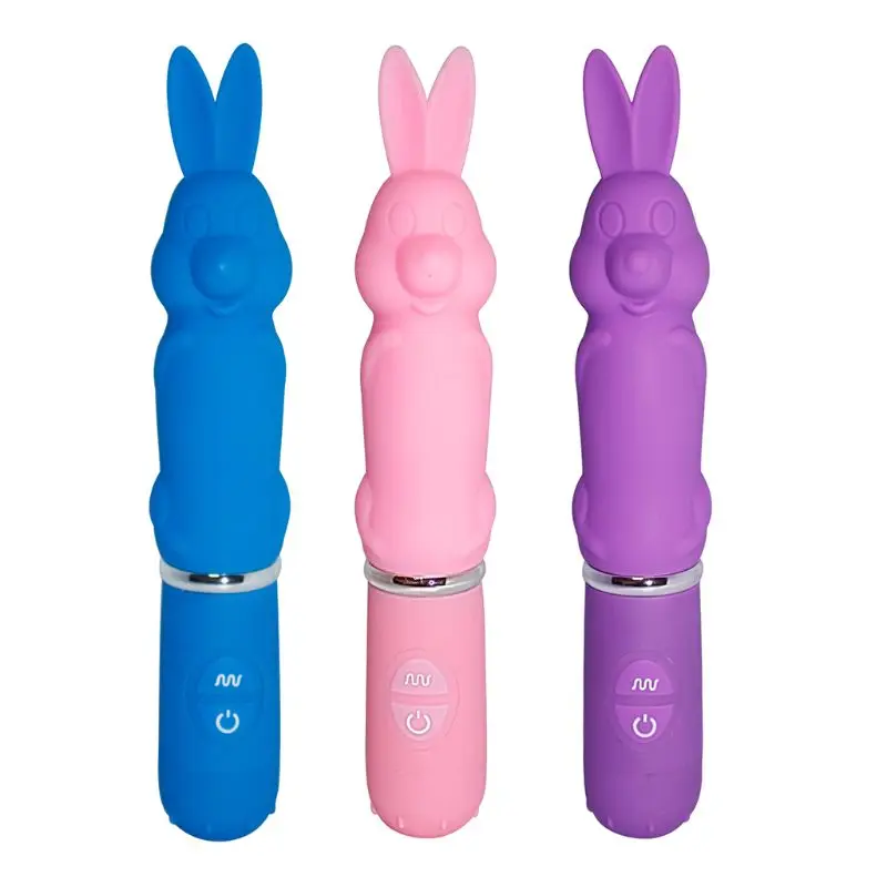 10 Режимы вибрации Кролик G вибратор точки массажный стимулятор клитор игрушки