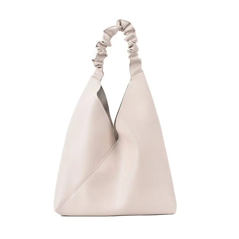 

High Capacity Soft Leather Big Shoulder Bags for Women 2021 Summer Trend Ladies Simple Fashion Female Handbags and Purses