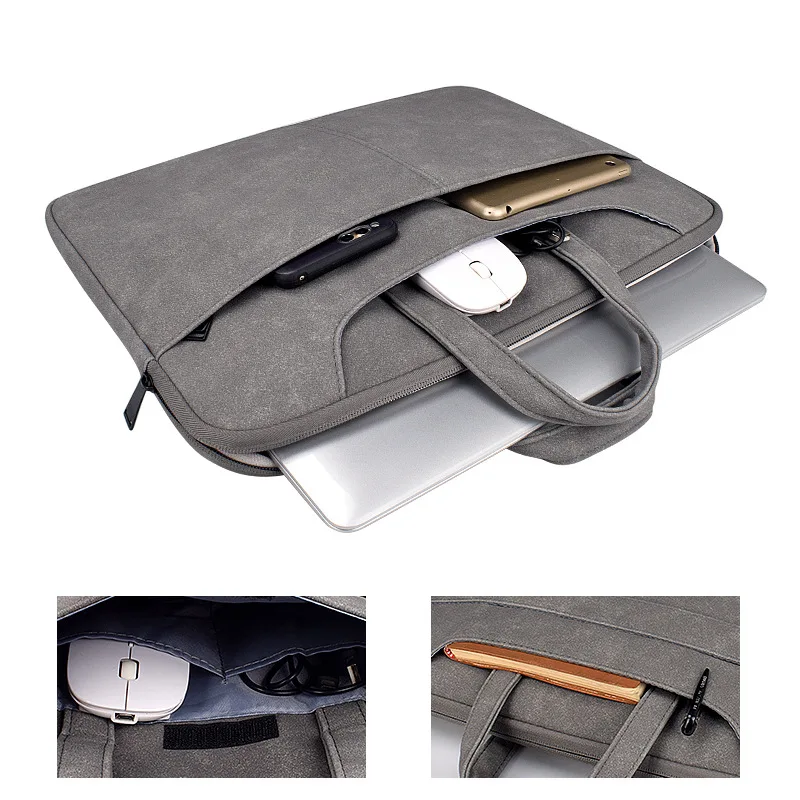 Матовая кожаная сумка для ноутбука Macbook Pro 13 15 16 M1 2020 New A2337 A2179 A2338 A2141|Сумки и чехлы