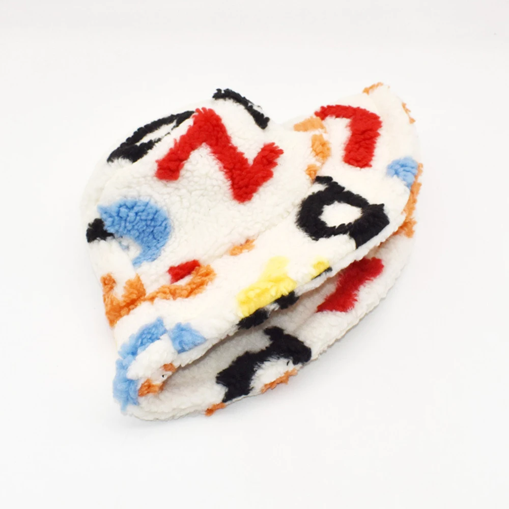 FS осенне-зимние шапки из овечьей шерсти для мужчин и женщин модные плюшевые