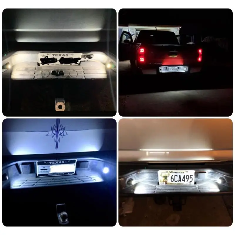 Подсветка номерного знака Chevy Silverado Avalanche яркий SMD светодиодный светильник Набор