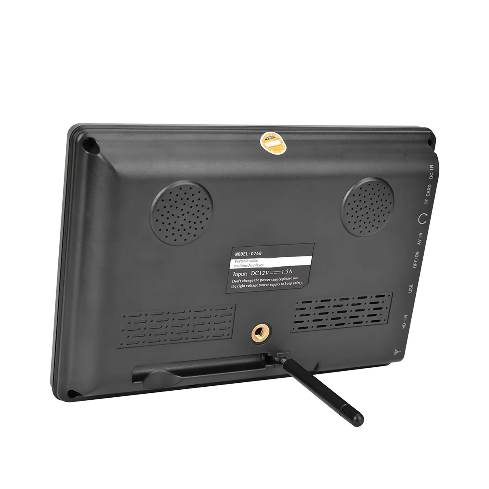 

D768 7 USB TF MP4 H.265 AC3 DVB-T2 ATSC Tdt