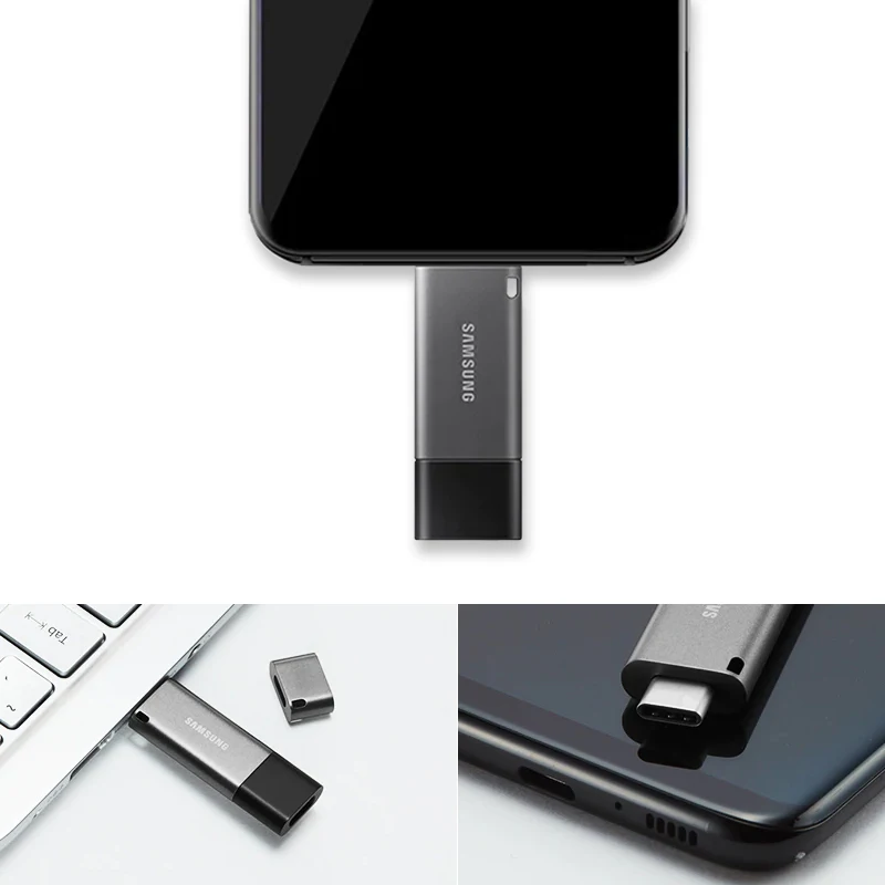 Samsung Pendrive USB 3 1 флэш-накопитель 256 ГБ 128 Гб 64 32 металлический Type C Карта Памяти Pen Drive