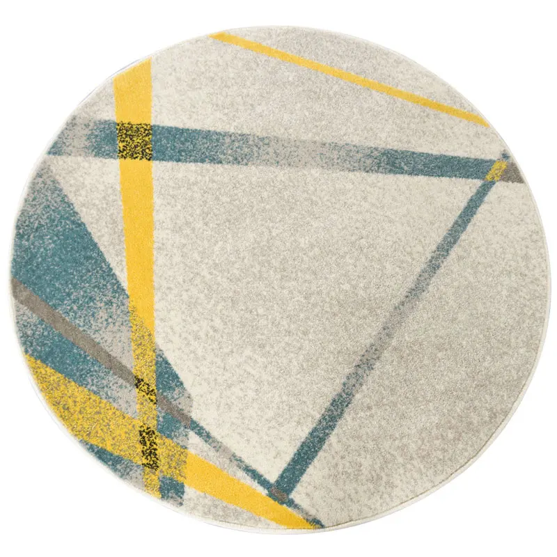 

Mercy Obanla 160CM Diameter Round Carpet Living Room Modern Bedroom Carpet Computer Chair Round Rug Sofa Coffee Table Floor Mat