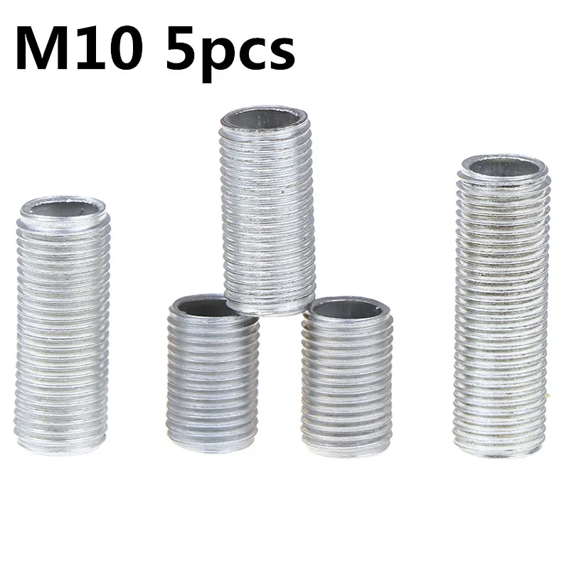 M10 5pcs Hollow Threaded Tube Screw Lamp Cap Fixing Outer Diameter: 10mm Thread Distance: 1mm | Лампы и освещение
