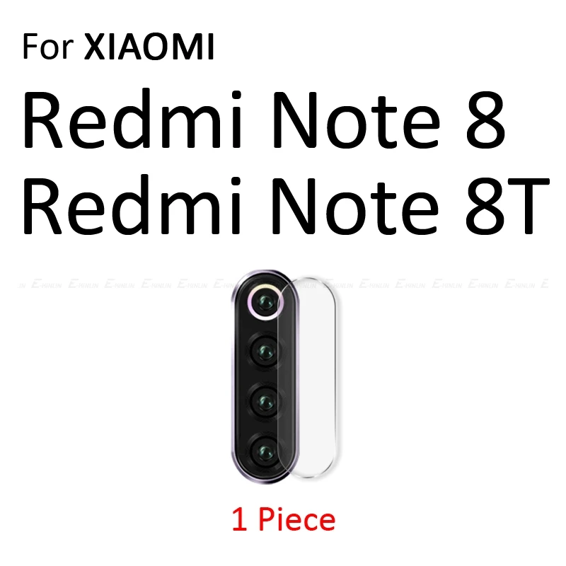 For Redmi Note 8 Задняя Камера защитная крышка объектива закаленное Стекло чехол для Xiaomi mi 9 8 до 9 лет A3 A2 Lite Red mi Note 8, 7 6 5 10 Pro 6A S2 mi x Max 3 - Цвет: For Redmi Note 8