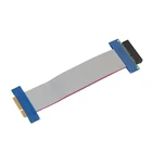 PCI-E Экспресс 1X4X ленточный Удлинительный кабель PCI Экспресс PCIE Райзер карта преобразователь удлинитель для графической карты GPU Майнер Новый