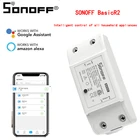 Беспроводной смарт-переключатель SONOFF Basic R2 с Wi-Fi, пульт дистанционного управления EWeLink, все подключенные устройства, бытовая техника, лидер продаж