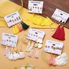 Женская Длинная кисточка-гвоздик, в богемном стиле, 2019