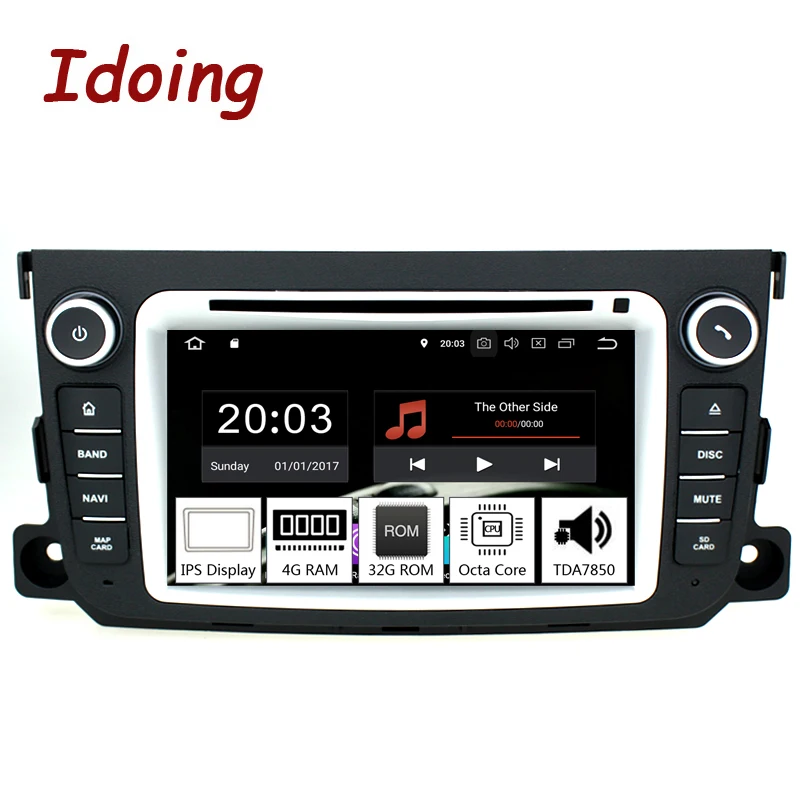 Idoing 7 &quotOcta Core 2Din Andriod9.0 автомобиль радио gps мультимедийный dvd плеер 4 Гб + 32G для Mercedes