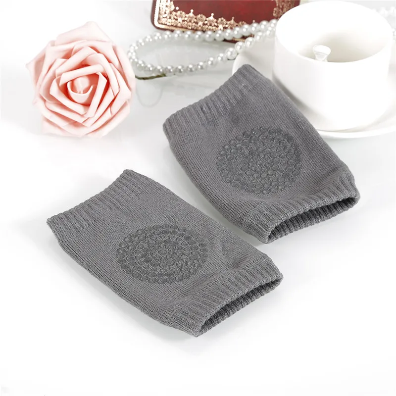 1 Pair Baby Safety Knee Pads Infant Cotton Socks Unisex Anti-slip Elbow Cushion Crawling Protection Warm |