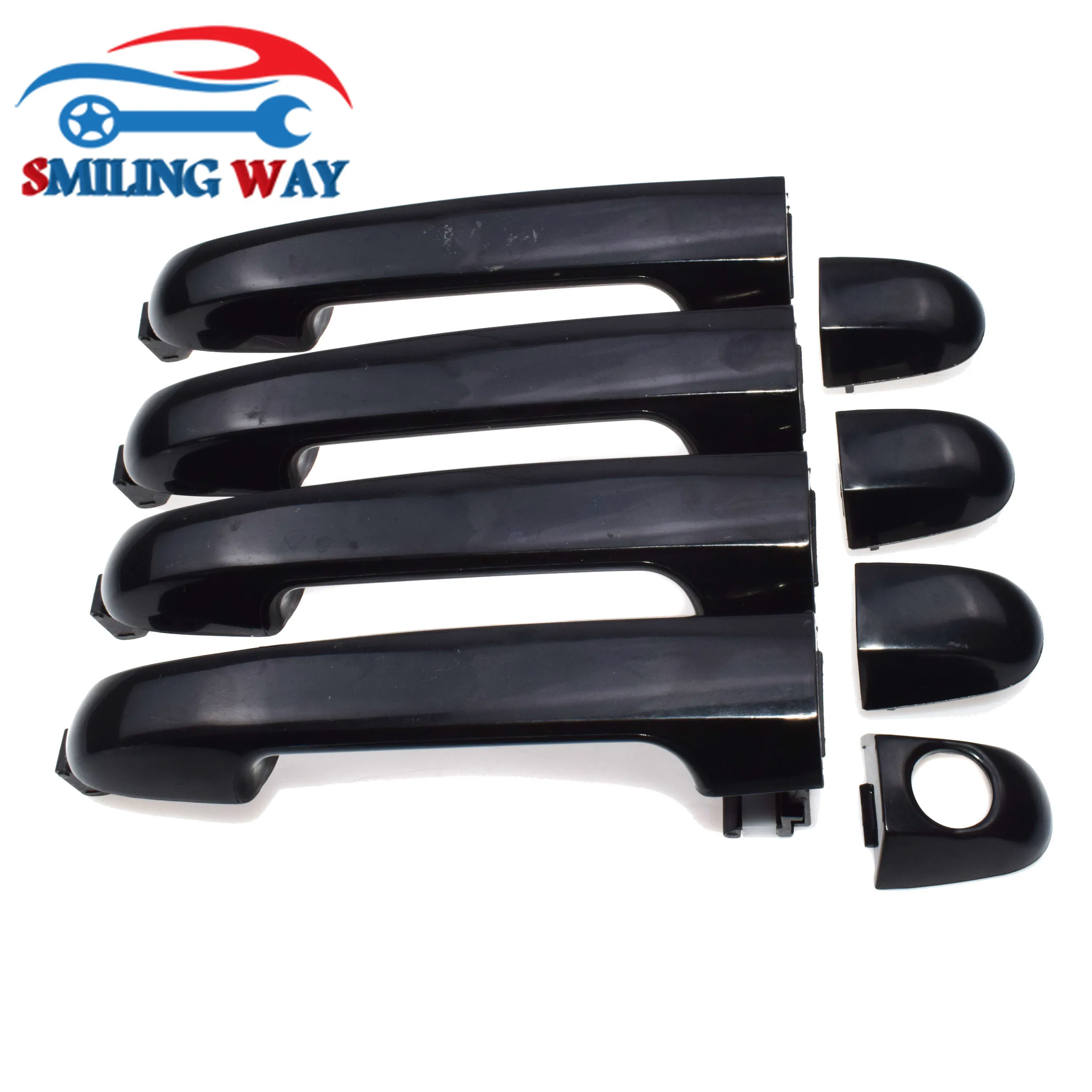 SMILING WAY# Interior Inside Door Handle Catch Set For Hyundai Elantra 2.0L 2007 2008 2009 2010 2011 2012