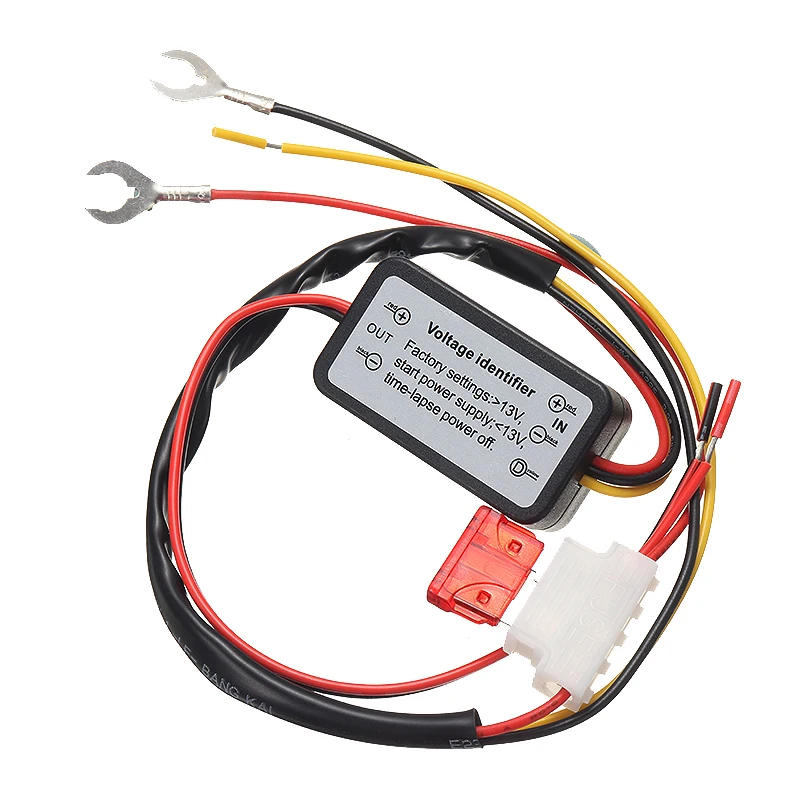 

Mayitr 1pc Car Led Daytime Running Light Relay Wire Harness DRL Control ON/OFF Automatic Dimmer Cable Switch for Auto Interiors