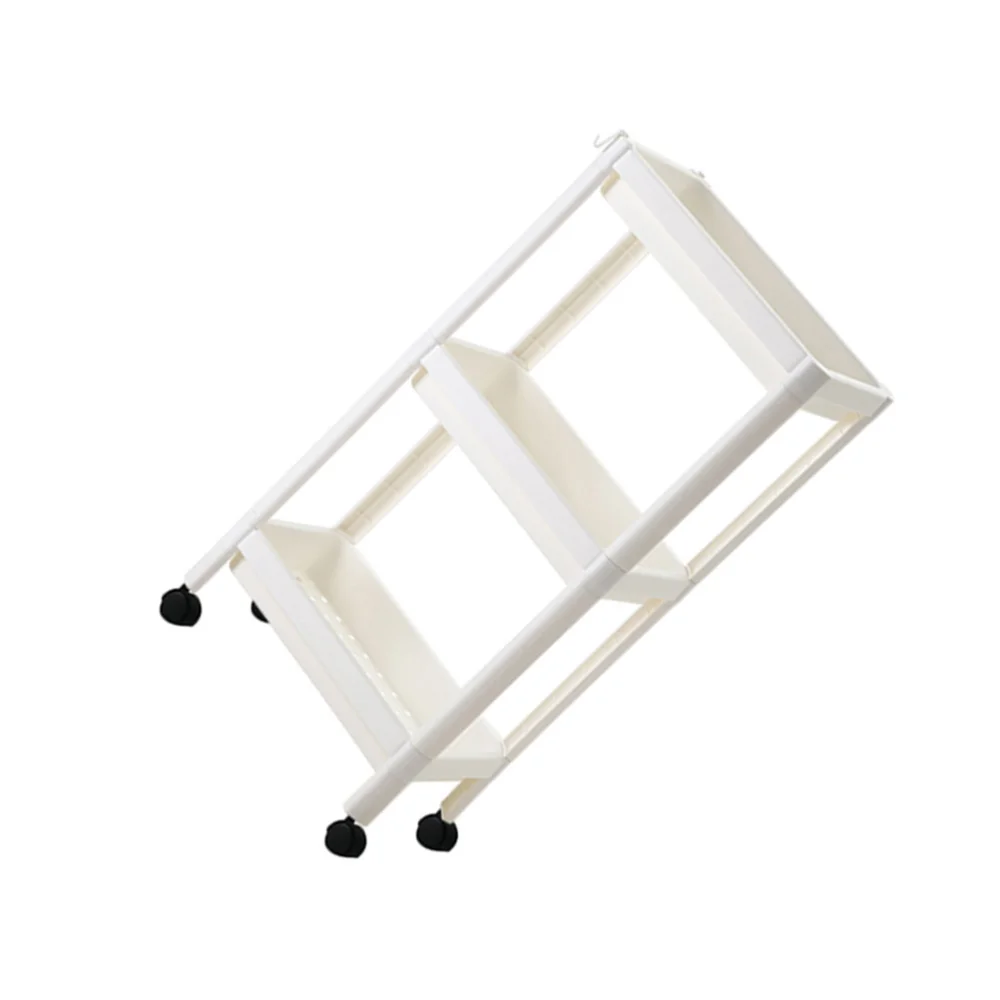 

1 Pc Three-layer Storage Rack Convenient Storage Accessory for Bathroom (White)