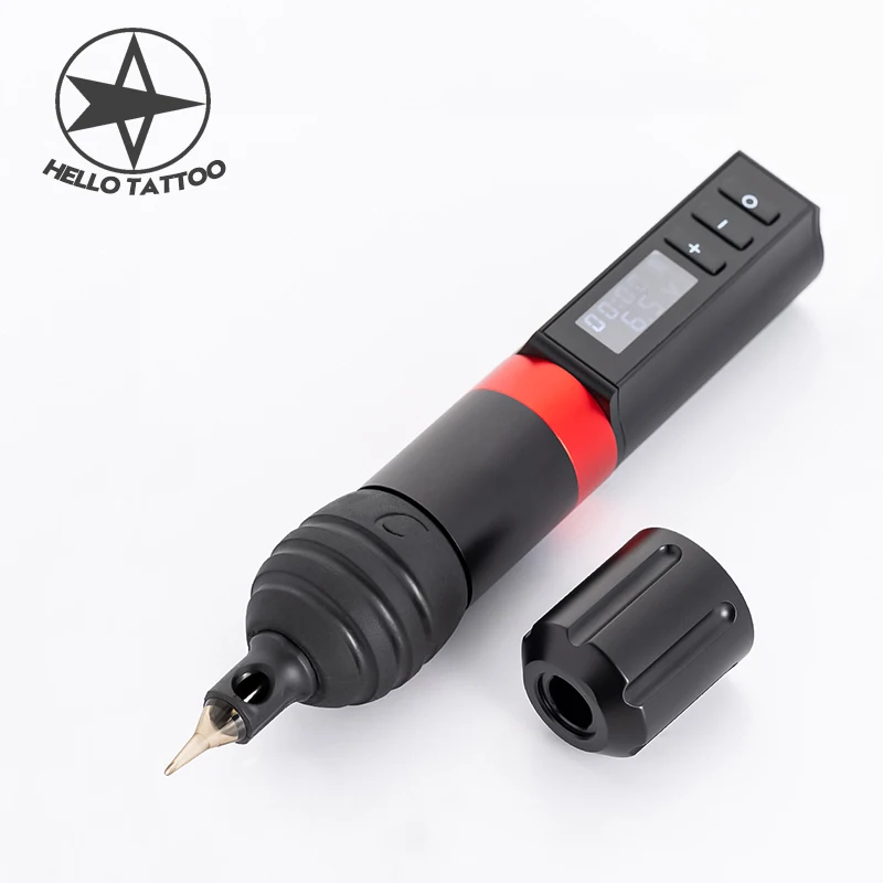 Ручка для тату-машинки HELLO оригинальная Беспроводная с литиевым аккумулятором на