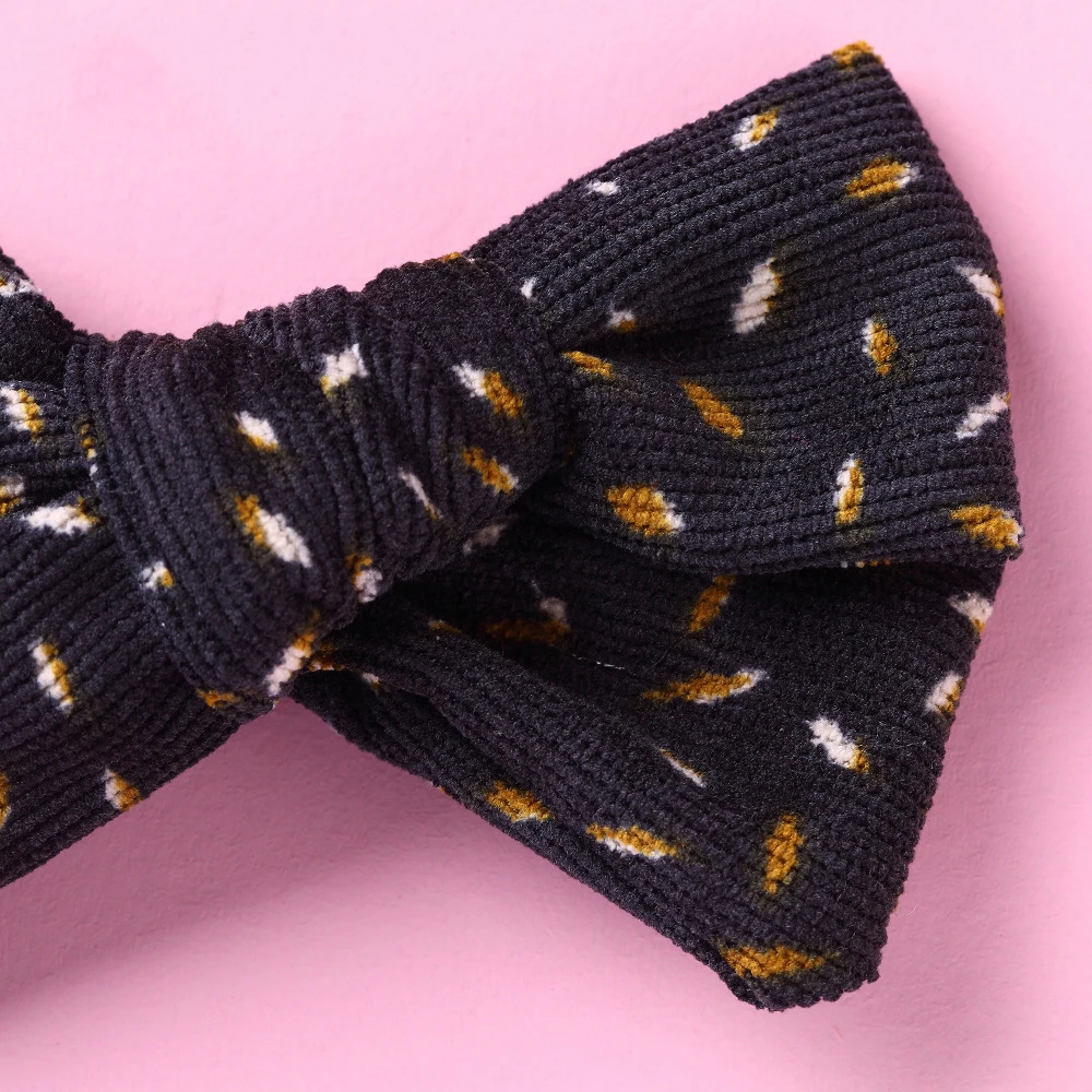 Cute bowknot hair clip Headwear Baby Printed Bow Kids Girls Hairpins Full Cover Clips baby accessories Gifts | Детская одежда и