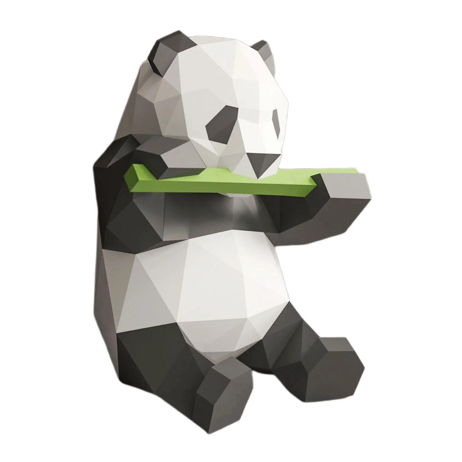 

Cartoon 3D Paper Panda Model Building Kit Geometric Sculpture Office Desktop Decor Educational Birthday Gift