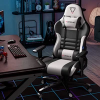 furgle carry gaming chair computer chair armchair rocking reclining chair with pu leather wcg game chairs for office furniture