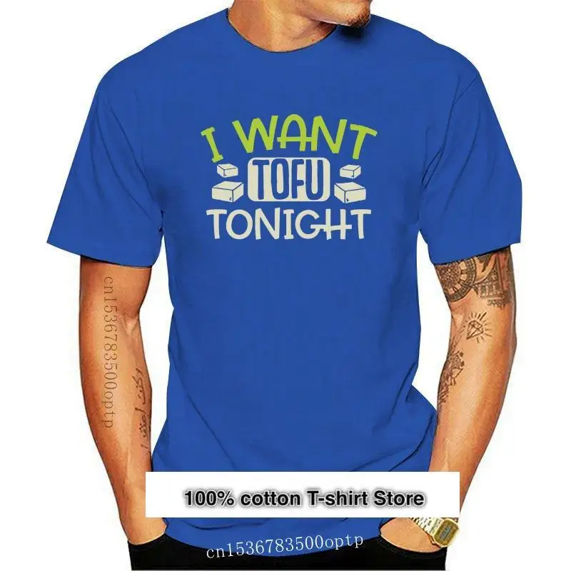 

Camiseta de algodón para hombres, camisa de tofu, vegana, fresca, divertida, divertida, de verano, ocio, hip hop